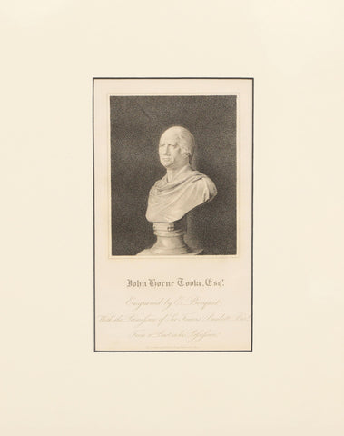 ORIGINAL ENGLISH LITHOGRAPH, John Horne Tooke Esq - The History Gift Store