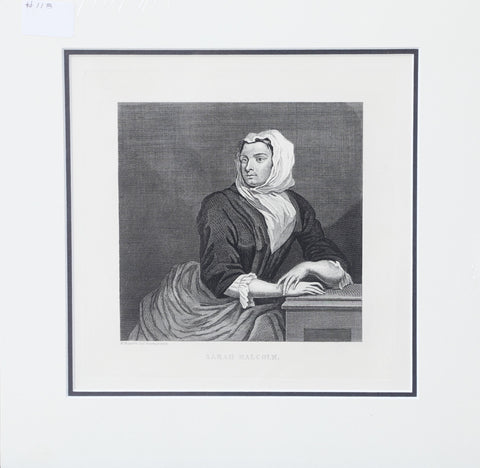 SARAH MALCOLM ENGRAVING, WILLIAM HOGARTH, 1732 - The History Gift Store