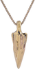 BRONZE ARROWHEAD PENDANT NECKLACE, HELLENISTIC GREEK, 300 - 100 BC - Fagan Arms