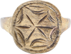 MEDIEVAL MYSTIC RING, 12th-14th CENTURY, SIZE 11 3/4 - The History Gift Store