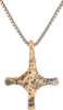 NORTHERN EUROPEAN CONVERT’S CROSS NECKLACE, 9th-10th CENTURY - The History Gift Store