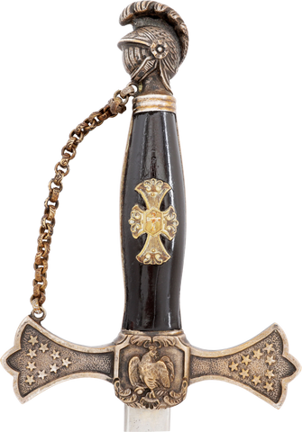CURIOUS EARLY KNIGHT’S TEMPLAR SWORD - The History Gift Store