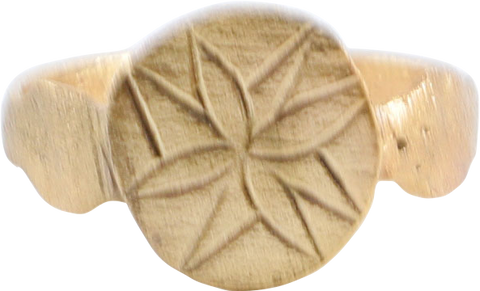 MEDIEVAL EUROPEAN RING, SIZE 8 3/4 - The History Gift Store