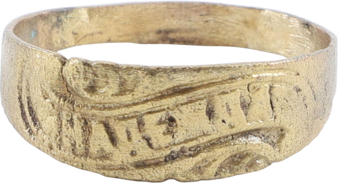 EASTERN EUROPEAN/BALKAN SWEETHEART RING, SIZE 11 - The History Gift Store
