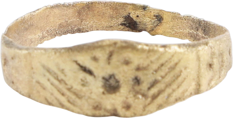 ENGLISH MAN’S RING, 16TH CENTURY, SIZE 10 ½ - Fagan Arms