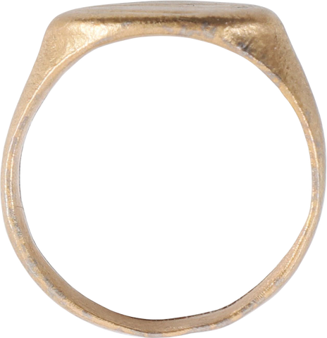 ANCIENT ROMAN/MEDIEVAL EVIL EYE RING, 4TH-8TH CENTURY AD, SIZE 9 ½ - Fagan Arms