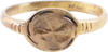 CELTIC DOUBLE SPIRAL RINC C.100BC-100AD, SIZE 7 ¾ - Fagan Arms