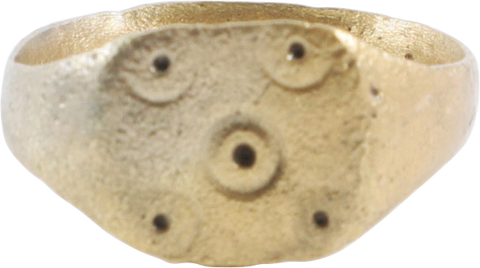 MEDIEVAL ANGLO-SAXON (ENGLISH) RING, SIZE 8 ¼ - The History Gift Store