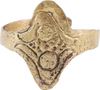 RARE VIKING SHIELD RING C. 9TH-10TH CENTURY, SIZE 10 - The History Gift Store