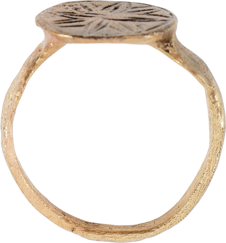 MEDIEVAL EUROPEAN CHRISTIAN RING, C.1400-1700, SIZE 9 ½ - Fagan Arms