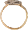 MEDIEVAL EUROPEAN CHRISTIAN RING, C.1400-1700, SIZE 9 ½ - Fagan Arms