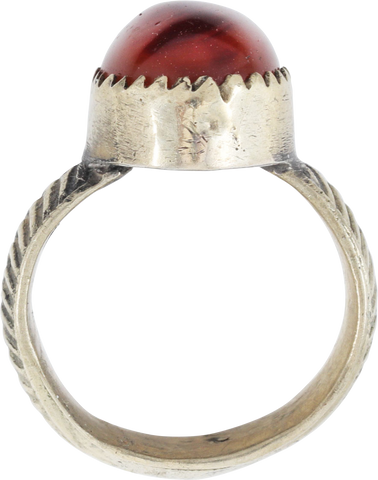EASTERN EUROPEAN GYPSY GEMSTONE RING, SIZE 8 - Fagan Arms