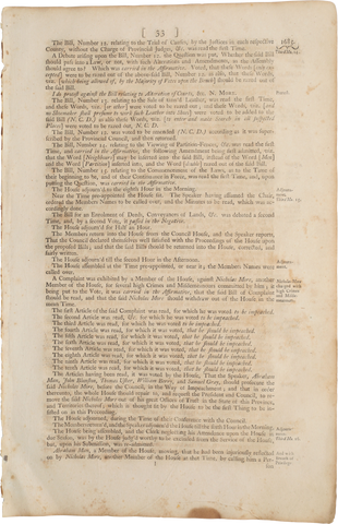 ACTUAL PAGE PRINTED BY BENJAMIN FRANKLIN IN 1752 - Fagan Arms