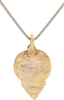 VIKING HEART PENDANT NECKLACE, C. 950-1050 AD - Fagan Arms