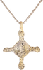 NORTHERN EUROPEAN CHRISTIAN CONVERT’S CROSS NECKLACE, 9th-10th CENTURY - Fagan Arms
