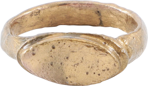 MEDIEVAL/BYZANTINE RING C.8th-10TH CENTURY AD, SIZE 7 ¼ - Fagan Arms