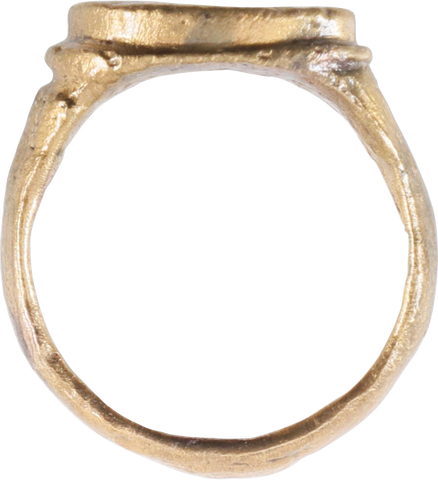 MEDIEVAL/BYZANTINE RING C.8th-10TH CENTURY AD, SIZE 7 ¼ - Fagan Arms