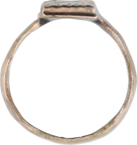 ROMAN CHRISTIAN MAN’S RING, SECOND HALF OF THE 4TH CENTURY 9 ½ - Fagan Arms