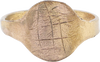 VIKING SHIELD RING C.850-1000AD, SIZE 10 ½ - Fagan Arms