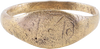 ROMAN SIGNET RING, 2ND-5TH CENTURY AD, SIZE 8 ¾ - Fagan Arms