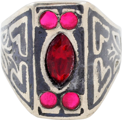 FINE UKRANIAN COSSACK HORSEMAN’S RING 10 ½ - Fagan Arms