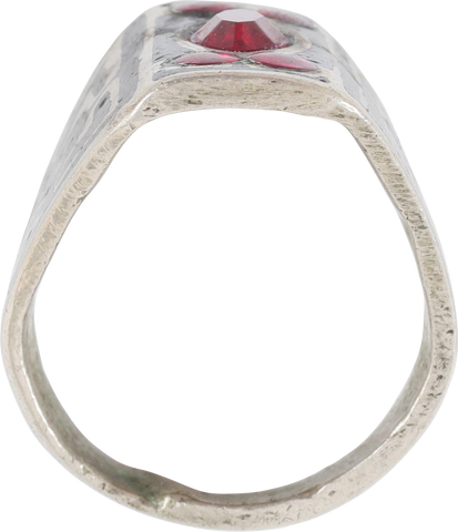 FINE UKRANIAN COSSACK HORSEMAN’S RING 10 ½ - Fagan Arms
