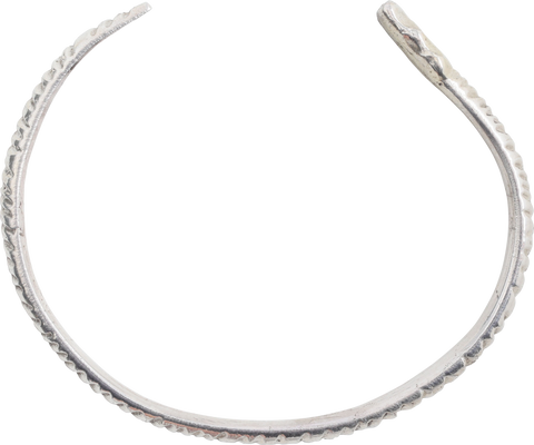 VIKING SILVER SERPENT BRACELET, 8TH-10TH CENTURY AD - Fagan Arms