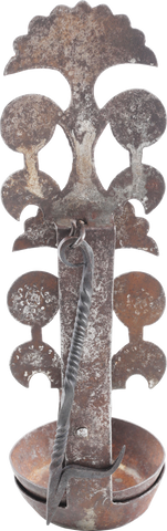 FINE PENNSYLVANIA DOUBLE BETTY LAMP 18TH-EARLY 19TH CENTURY - Fagan Arms