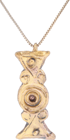 FINE ROMAN LEGIONARY’S SWORD BELT MOUNT NECKLACE MID-LATE 4TH CENTURY AD - Fagan Arms