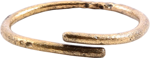 VIKING COIL RING C.850-1050 AD, SIZE 9 - Fagan Arms