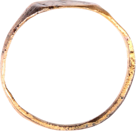 ROMAN SIGNET RING, 100-450AD, SIZE 7 - Fagan Arms