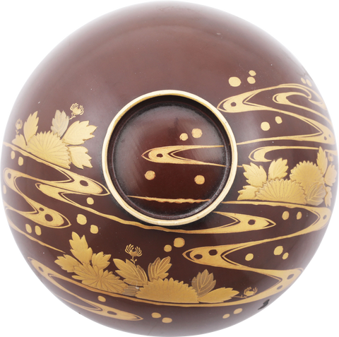 JAPANESE LACQUER BOWL OWAN MEIJI PERIOD, 1867-1912 - Fagan Arms