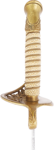 US M.1852 NAVAL OFFICER’S SWORD - Fagan Arms