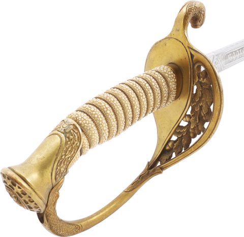 US M.1852 NAVAL OFFICER’S SWORD - Fagan Arms