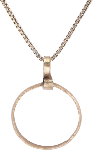 VIKING BEARD RING NECKLACE, 9TH-11TH CENTURY - Fagan Arms