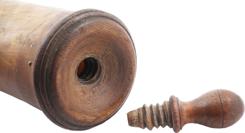 AMERICAN REVOLUTIONARY WAR GUNNER’S POWDER HORN - Fagan Arms