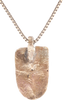 MEDIEVAL EUROPEAN HERALDIC PENDANT NECKLACE, FLEMISH C.1450-1600 - Fagan Arms