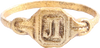 EUROPEAN SIGNET RING C.1890-1910, SIZE 7 ¾ - Fagan Arms