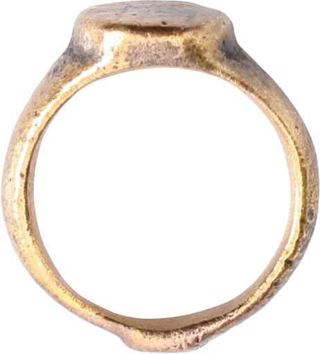 ROMAN LADY'S FASHION RING C.100-300AD, SIZE 3 1/4