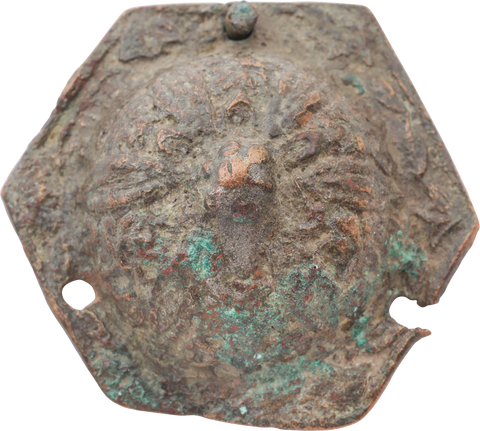 17TH CENTURY OTTOMAN TURKISH HORSE BRIDLE MEDALLION - Fagan Arms