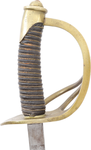 AMERICAN MILITIA CAVALRY OFFICERS SWORD, 1870’S-80’S - Fagan Arms
