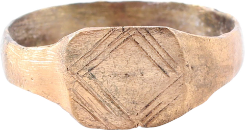 MEDIEVAL EUROPEAN RING, 800-1000AD, SIZE 9 ½ - Fagan Arms