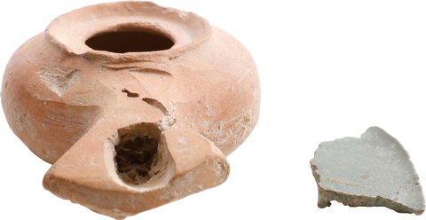 ROMAN OIL LAMP C.100-250 AD - Fagan Arms