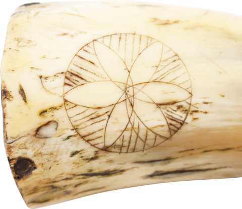 PENNSYLVANIA HORN PRIMING FLASK, 18TH-EARLY 19TH CENTURY - Fagan Arms