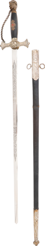 EARLY KNIGHTS TEMPLAR SWORD LATE 19TH CENTURY - Fagan Arms