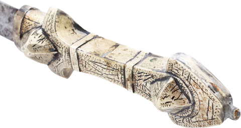 SILVER MOUNTED OTTOMAN JAMBIYA C.1850 - Fagan Arms