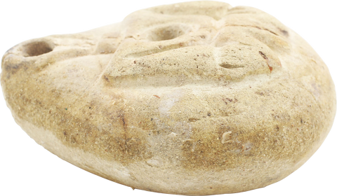 ANCIENT EGYPT, GRECO–ROMAN PERIOD POTTERY OIL LAMP 1ST-2ND CENTURY AD - Fagan Arms