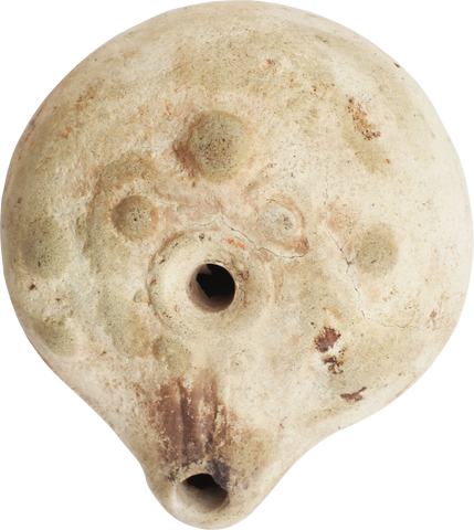 ANCIENT EGYPTIAN FROG LAMP 2ND-4TH CENTURY AD - Fagan Arms