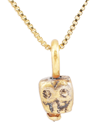 MEDIEVAL TIBETAN SKULL PRAYER BEAD C.1400-1550 - Fagan Arms