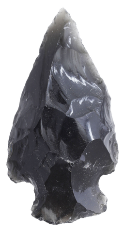 PRE-COLUMBIAN OBSIDIAN VOTIVE ARROWHEAD - Fagan Arms
